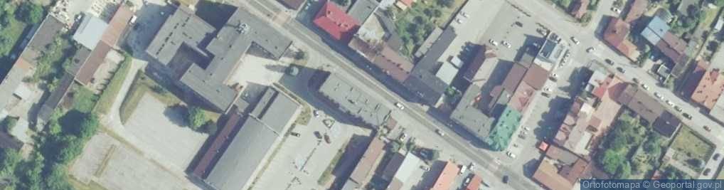 Zdjęcie satelitarne Powiatowa Stacja Sanitarno Epidemiologiczna w Jędrzejowie