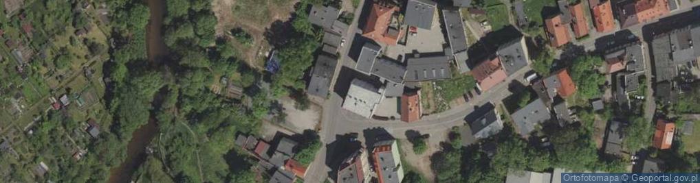 Zdjęcie satelitarne Powiatowa Stacja Sanitarno Epidemiologiczna w Jeleniej Górze
