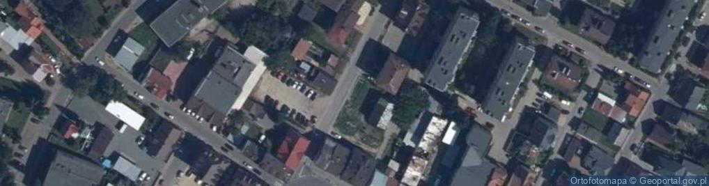 Zdjęcie satelitarne Powiatowa Stacja Sanitarno Epidemiologiczna w Łosicach