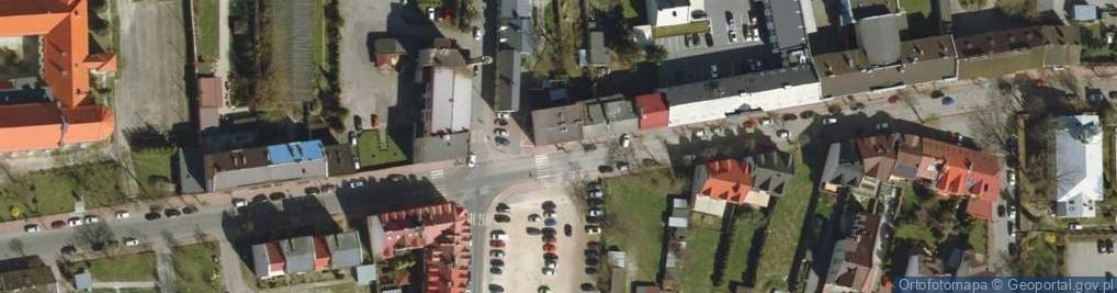Zdjęcie satelitarne Powiatowa Stacja Sanitarno Epidemiologiczna w Łowiczu