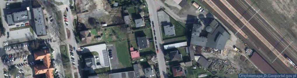 Zdjęcie satelitarne Powiatowa Stacja Sanitarno Epidemiologiczna w Lublińcu