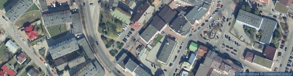 Zdjęcie satelitarne Powiatowa Stacja Sanitarno Epidemiologiczna w Łukowie