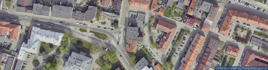 Zdjęcie satelitarne Powiatowa Stacja Sanitarno Epidemiologiczna w Prudniku