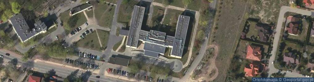 Zdjęcie satelitarne Powiatowa Stacja Sanitarno Epidemiologiczna w Pruszkowie
