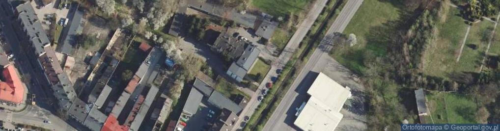 Zdjęcie satelitarne Powiatowa Stacja Sanitarno Epidemiologiczna w Radomsku