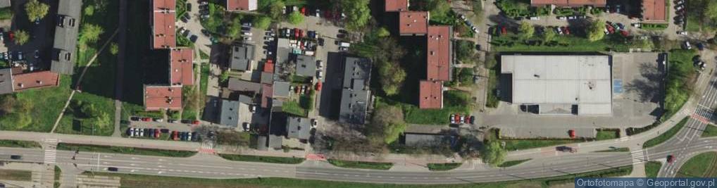 Zdjęcie satelitarne Powiatowa Stacja Sanitarno Epidemiologiczna w Sosnowcu