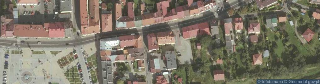 Zdjęcie satelitarne Powiatowa Stacja Sanitarno Epidemiologiczna w Strzyżowie