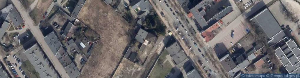 Zdjęcie satelitarne Powiatowa Stacja Sanitarno Epidemiologiczna w Tomaszowie Mazowieckim