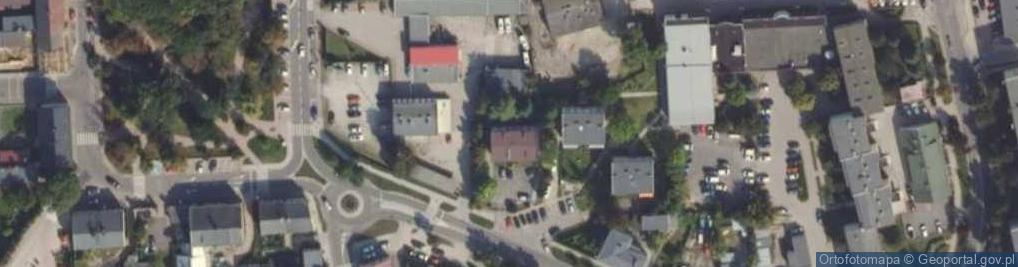 Zdjęcie satelitarne Powiatowa Stacja Sanitarno Epidemiologiczna w Turku