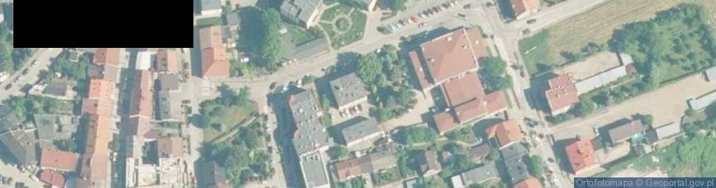 Zdjęcie satelitarne Powiatowa Stacja Sanitarno Epidemiologiczna w Wadowicach