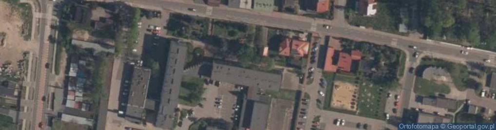 Zdjęcie satelitarne Powiatowa Stacja Sanitarno Epidemiologiczna w Wieluniu