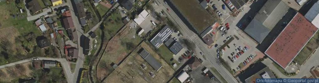 Zdjęcie satelitarne Powiatowa Stacja Sanitarno Epidemiologiczna w Zawierciu