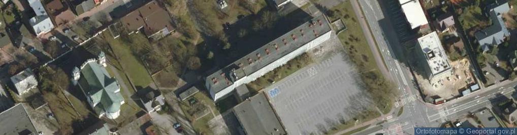 Zdjęcie satelitarne Powiatowe Centrum Pomocy Rodzinie w Białej Podlaskiej