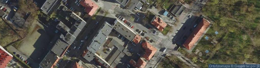 Zdjęcie satelitarne Powiatowe Centrum Pomocy Rodzinie w Gnieźnie