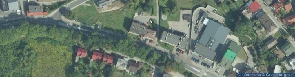 Zdjęcie satelitarne Powiatowe Centrum Pomocy Rodzinie w Miechowie
