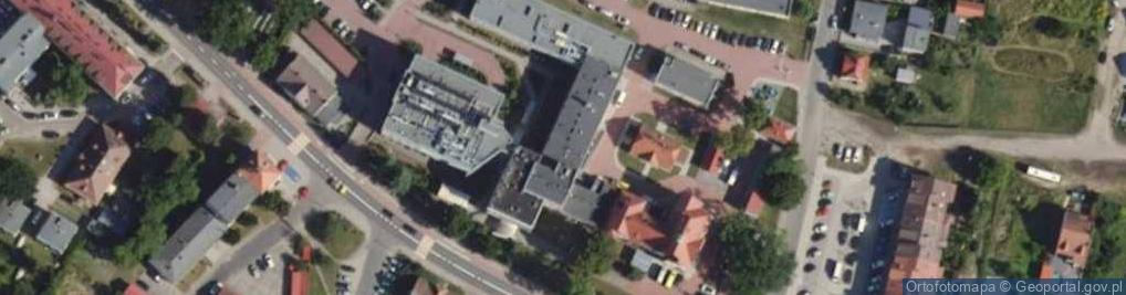 Zdjęcie satelitarne Powiatowe Centrum Pomocy Rodzinie w Nowym Tomyślu