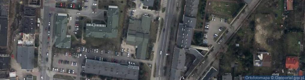 Zdjęcie satelitarne Powiatowe Centrum Pomocy Rodzinie w Piotrkowie Tryb