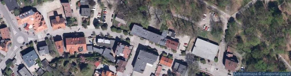 Zdjęcie satelitarne Powiatowe Centrum Pomocy Rodzinie w Pszczynie