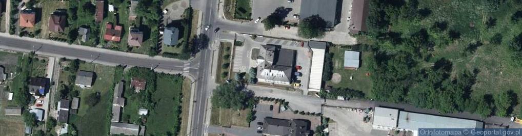 Zdjęcie satelitarne Powiatowe Centrum Pomocy Rodzinie w Radzyniu Podlaskim