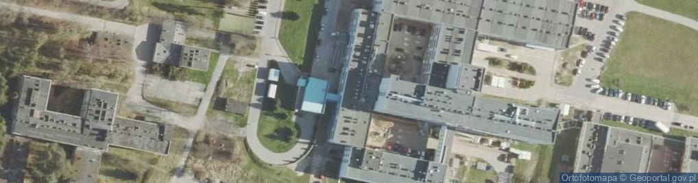 Zdjęcie satelitarne Powiatowe Centrum Pomocy Rodzinie w Starachowicach