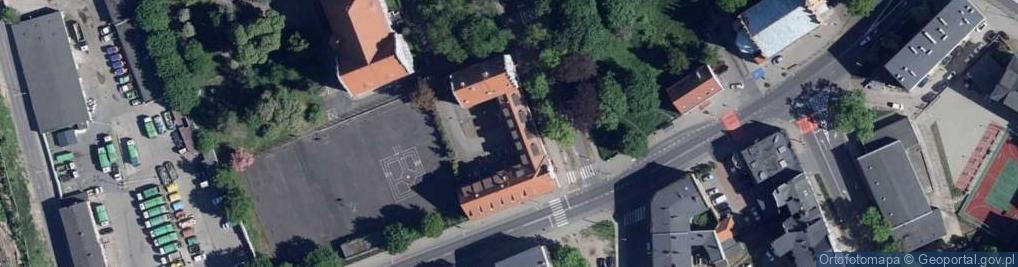 Zdjęcie satelitarne Powiatowe Centrum Pomocy Rodzinie w Stargardzie Szczecińskim