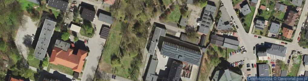 Zdjęcie satelitarne Powiatowe Centrum Pomocy Rodzinie w Tarnowskich Górach