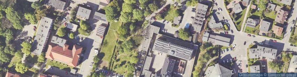 Zdjęcie satelitarne Powiatowe Centrum Pomocy Rodzinie w Tarnowskich Górach