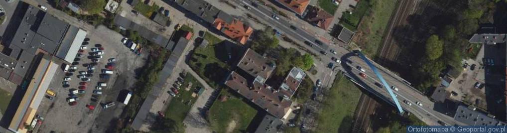 Zdjęcie satelitarne Powiatowe Centrum Pomocy Rodzinie w Tczewie
