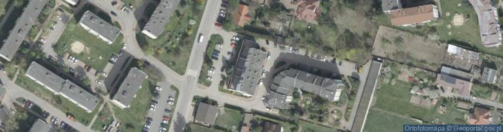 Zdjęcie satelitarne Powiatowe Centrum Pomocy w Rodzinie