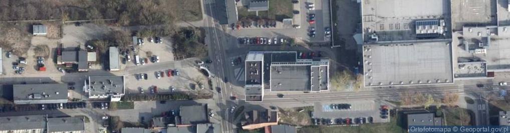 Zdjęcie satelitarne Powiatowe Centrum Przedsiębiorczości w Bełchatowie