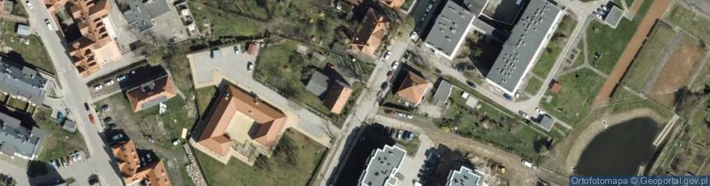 Zdjęcie satelitarne Powiatowe Ognisko Plastyczne w Malborku