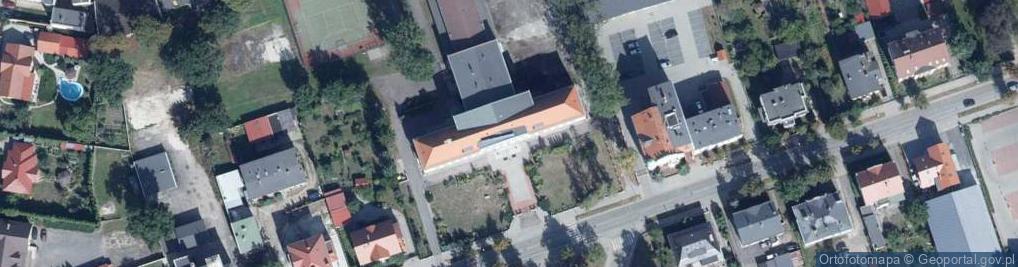 Zdjęcie satelitarne Powiatowe Publiczne Gimnazjum Dwujęzyczne
