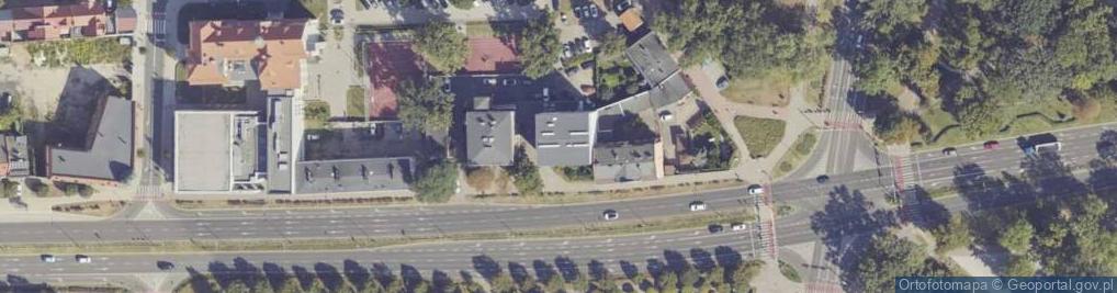 Zdjęcie satelitarne Powiatowy Inspektor Nadzoru Budowlanego Leszno