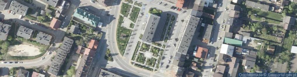 Zdjęcie satelitarne Powiatowy Inspektor Nadzoru Budowlanego w Lipsku