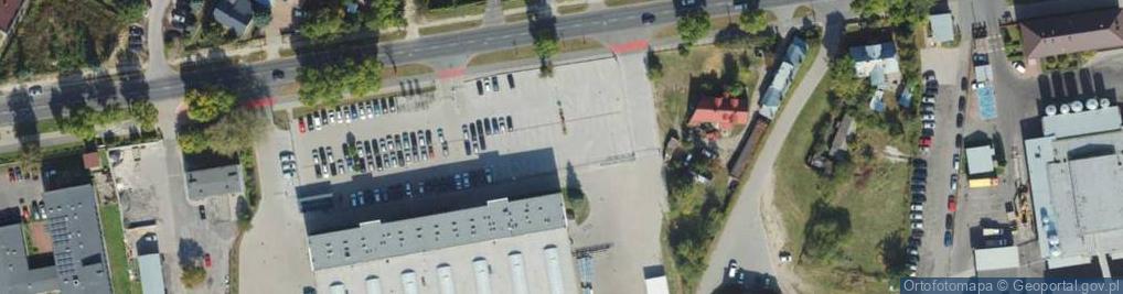 Zdjęcie satelitarne Powiatowy Inspektorat Nadzoru Budowlanego Miasta Biała Podlaska