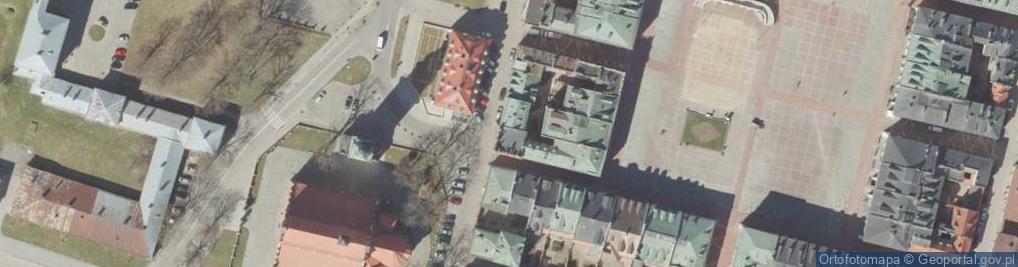 Zdjęcie satelitarne Powiatowy Inspektorat Nadzoru Budowlanego Miasta Zamość