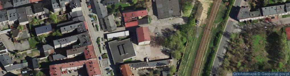 Zdjęcie satelitarne Powiatowy Inspektorat Nadzoru Budowlanego w Będzinie
