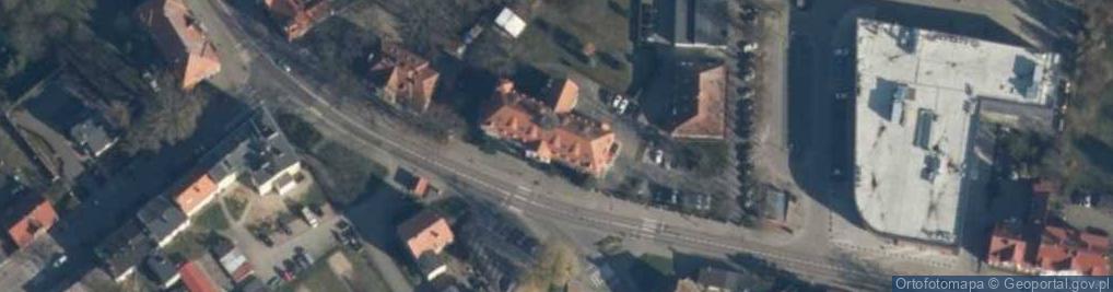 Zdjęcie satelitarne Powiatowy Inspektorat Nadzoru Budowlanego w Drawsku Pomorskim