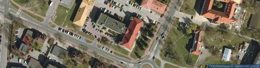 Zdjęcie satelitarne Powiatowy Inspektorat Nadzoru Budowlanego w Łowiczu