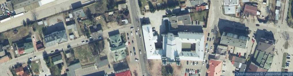 Zdjęcie satelitarne Powiatowy Inspektorat Nadzoru Budowlanego w Łukowie