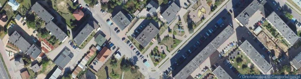Zdjęcie satelitarne Powiatowy Inspektorat Nadzoru Budowlanego w Mońkach