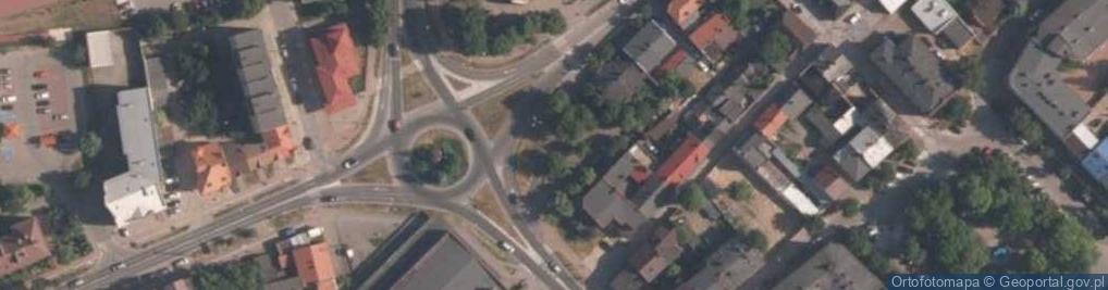 Zdjęcie satelitarne Powiatowy Inspektorat Nadzoru Budowlanego w Opocznie