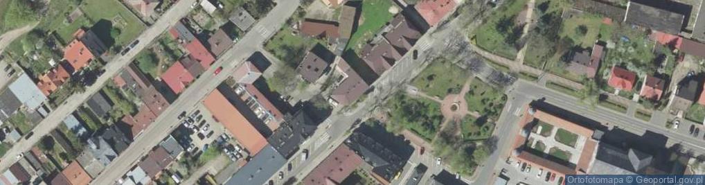 Zdjęcie satelitarne Powiatowy Inspektorat Nadzoru Budowlanego w Ostrołęce