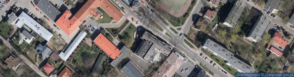 Zdjęcie satelitarne Powiatowy Inspektorat Nadzoru Budowlanego w Płocku