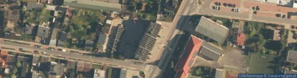 Zdjęcie satelitarne Powiatowy Inspektorat Nadzoru Budowlanego w Poddębicach