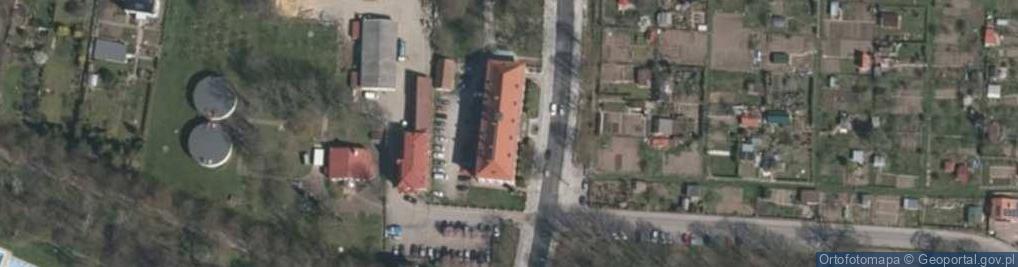 Zdjęcie satelitarne Powiatowy Inspektorat Nadzoru Budowlanego w Powiecie Głubczyckim