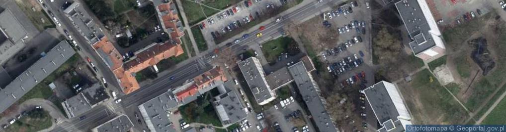 Zdjęcie satelitarne Powiatowy Inspektorat Nadzoru Budowlanego w Powiecie Opolskim