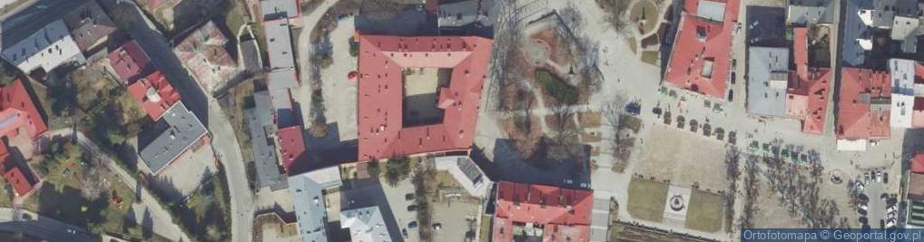 Zdjęcie satelitarne Powiatowy Inspektorat Nadzoru Budowlanego w Przemyślu