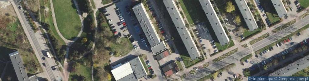 Zdjęcie satelitarne Powiatowy Inspektorat Nadzoru Budowlanego w Radomsku