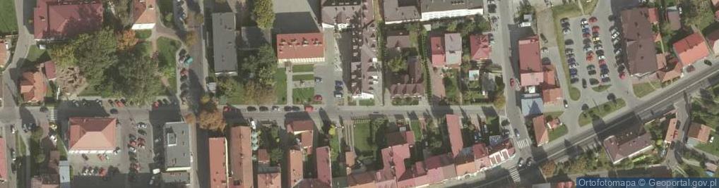 Zdjęcie satelitarne Powiatowy Inspektorat Nadzoru Budowlanego w Strzyżowie